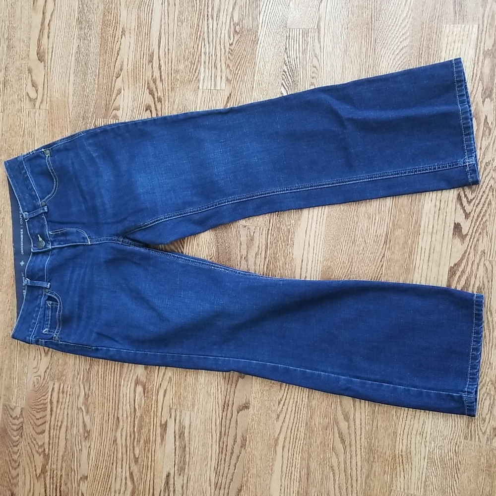 (8) Denver Hayes Curvy Fit Cotton Blend Denim Jeans